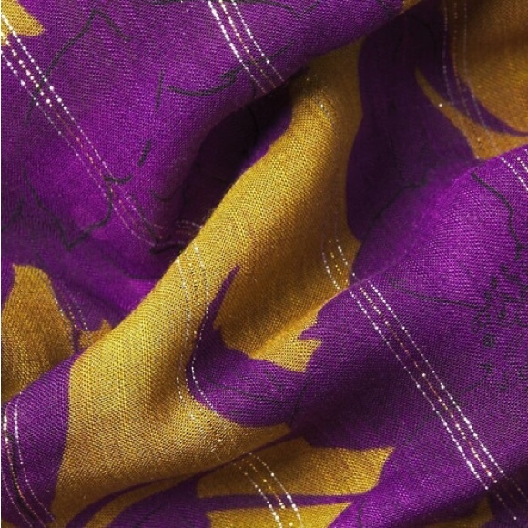 Delfi Taylor Belted Voile MidiDress size Medium - Picture 4 of 4